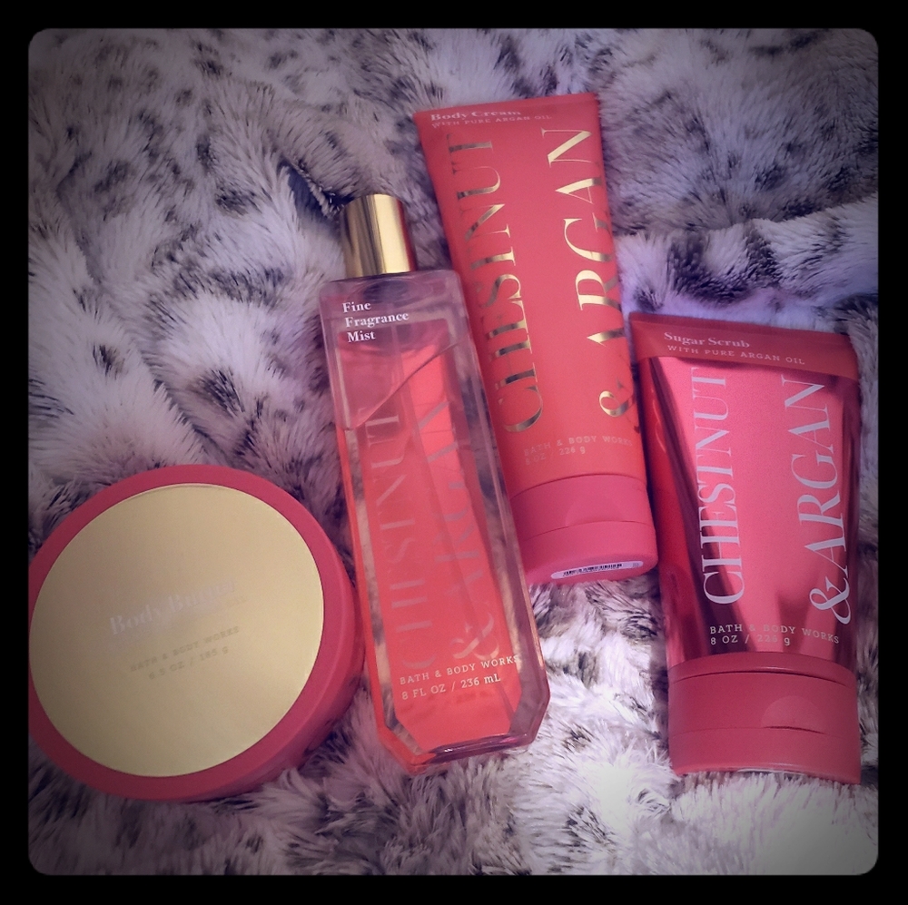 Chestnut & Argan Bath and Body Set